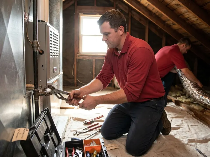 Heating System Replacement in Loomis, CA